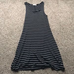 Black & White Striped Dress